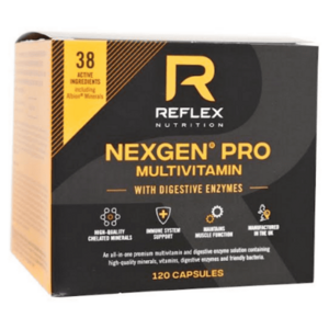 REFLEX NUTRITION Nexgen PRO multivitamín + digestive enzymes 120 kapsúl vyobraziť