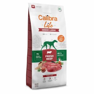 CALIBRA Life Fresh Beef Senior Large granuly pre psov 1 ks, Hmotnosť balenia: 12 kg vyobraziť