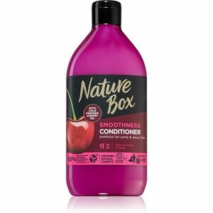 Nature Box Cherry uhladzujúci kondicionér pre nepoddajné a krepovité vlasy 385 ml vyobraziť