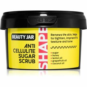 Beauty Jar Shape cukrový telový peeling proti celulitíde 250 g vyobraziť