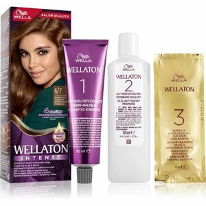 Wella Wellaton Intense permanentná farba na vlasy s arganovým olejom odtieň 6/7 Magnetic Chocolate 1 ks vyobraziť