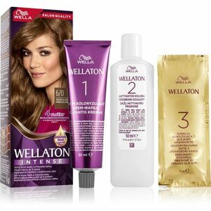Wella Wellaton Intense permanentná farba na vlasy s arganovým olejom odtieň 6/0 Dark Blonde 1 ks vyobraziť