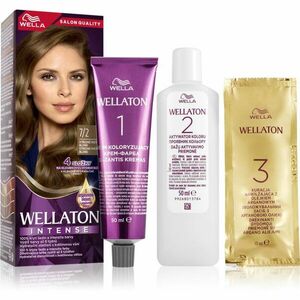 Wella Wellaton Intense permanentná farba na vlasy s arganovým olejom odtieň 7/2 Matte Medium Blond 1 ks vyobraziť