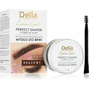 Delia Cosmetics Eyebrow Expert fixačný vosk na obočie odtieň Brown 10 ml vyobraziť