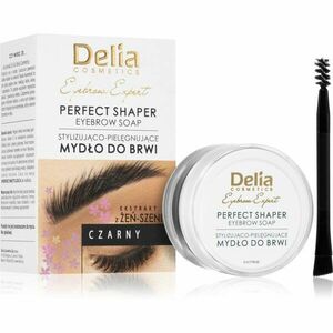 Delia Cosmetics Eyebrow Expert fixačný vosk na obočie odtieň Black 10 ml vyobraziť