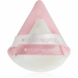 Brushworks Triangular Powder Puff Duo labutienka vyobraziť