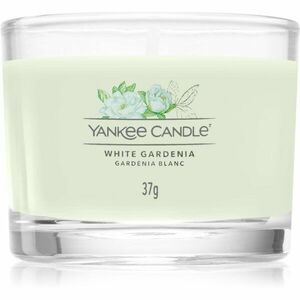 Yankee Candle White Gardenia votívna sviečka Signature 37 g vyobraziť