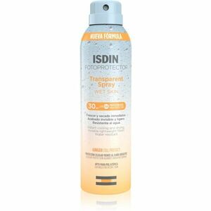 ISDIN Transparent Spray Wet Skin transparentný sprej na opaľovanie SPF 30 250 ml vyobraziť