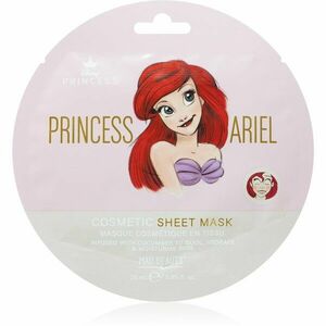 Mad Beauty Disney Princess Ariel hydratačná plátienková maska s upokojujúcim účinkom 25 ml vyobraziť