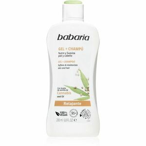 Babaria Cannabis sprchový gél a šampón 2 v 1 200 ml vyobraziť