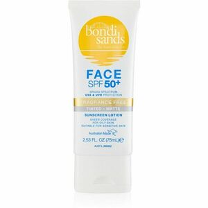 Bondi Sands SPF 50+ Face Fragrance Free ochranný tónovací krém na tvár pre matný vzhľad SPF 50+ 75 ml vyobraziť