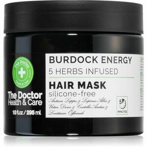 The Doctor Burdock Energy 5 Herbs Infused posilujúca maska na vlasy 295 ml vyobraziť