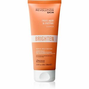 Revolution Skincare Brighten Fruit Acid & Enzyme rozjasňujúci čistiaci gel s AHA 200 ml vyobraziť