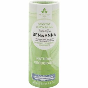 BEN&ANNA Sensitive Lemon & Lime tuhý dezodorant 40 g vyobraziť