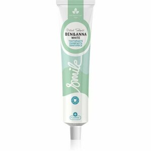 BEN&ANNA Toothpaste White prírodná zubná pasta s fluoridom 75 ml vyobraziť