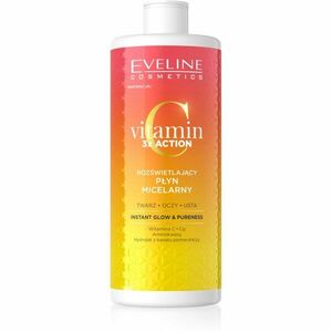 Eveline Cosmetics Vitamin C 3x Action micelárna voda pre rozjasnenie a hydratáciu 500 ml vyobraziť