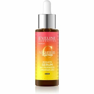 Eveline Cosmetics Vitamin C 3x Action nočné sérum pre prvé vrásky 30 ml vyobraziť