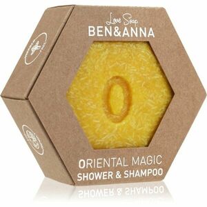 BEN&ANNA Love Soap Shower & Shampoo tuhý šampón a sprchový gél 2 v 1 Oriental Magic 60 g vyobraziť