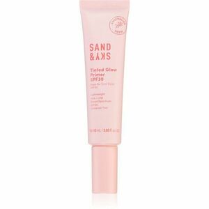 Sand & Sky Tinted Glow Primer SPF 30 ochranný tónovaný fluid na tvár SPF 30 60 ml vyobraziť