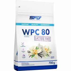 SFD Nutrition WPC 80 Lactose Free srvátkový proteín bez laktózy príchuť Vanilla 700 g vyobraziť