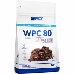 SFD Nutrition WPC 80 Lactose Free srvátkový proteín bez laktózy príchuť Chocolate 700 g vyobraziť