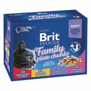BRIT Premium Family Plate kapsička pre mačky 12 x 100 g vyobraziť