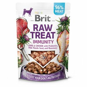 BRIT Raw Treat Immunity Lamb & Chicken maškrty pre psov 40 g vyobraziť