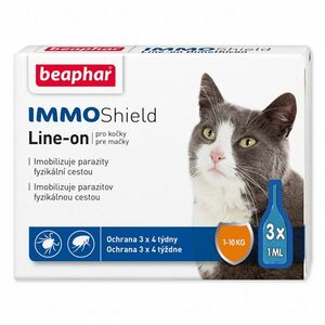 BEAPHAR Line-on Immo Shield mačka 1 ml 3 pipety vyobraziť