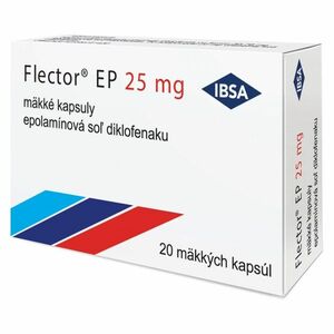 FLECTOR EP 25 mg mäkké kapsuly 20 kusov vyobraziť