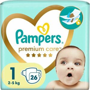 Pampers Premium Care Newborn Size 1 jednorazové plienky 2-5 kg 26 ks vyobraziť