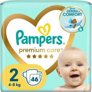 Pampers Premium Care Size 2 jednorazové plienky 4-8kg 46 ks vyobraziť