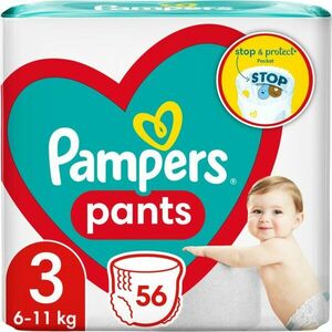 Pampers Active Baby Pants Size 3 jednorazové plienkové nohavičky 6-11 kg 56 ks vyobraziť