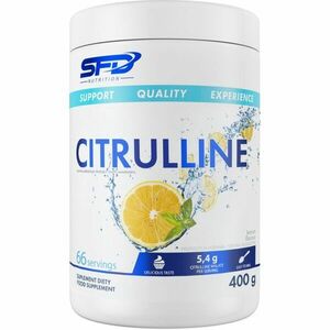 SFD Nutrition Citrulline podpora športového výkonu a regenerácie príchuť Lemon 400 g vyobraziť