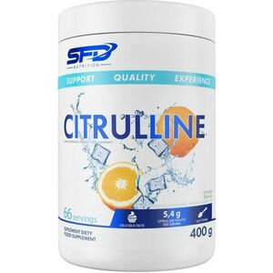 SFD Nutrition Citrulline podpora športového výkonu a regenerácie príchuť Orange 400 g vyobraziť