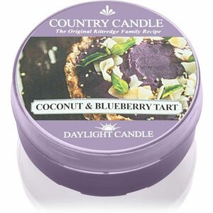 Country Candle Coconut & Blueberry Tart čajová sviečka 42 g vyobraziť