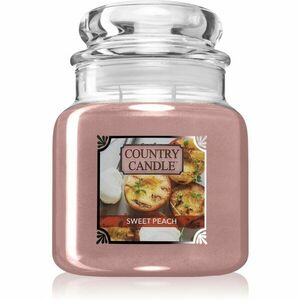 Country Candle Sweet Peach vonná sviečka 453 g vyobraziť