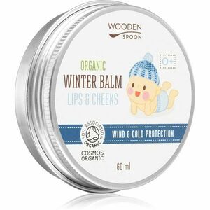 WoodenSpoon Organic Wind & Cold Protection ochranný krém na tvár a balzam na pery 2 v 1 pre deti 60 ml vyobraziť