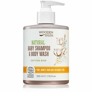 WoodenSpoon Natural šampón a sprchový gél pre deti 2 v 1 300 ml vyobraziť