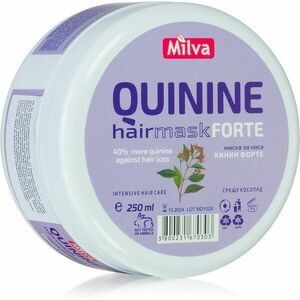 Milva Quinine Forte posilňujúca maska pre slabé vlasy s tendenciou vypadávať 250 ml vyobraziť