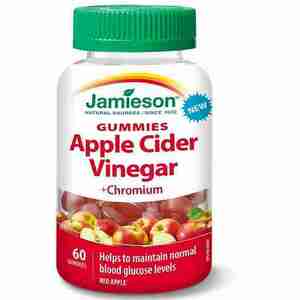 Jamieson Apple Cider Vinegar+Chromium Gummies 60ks vyobraziť