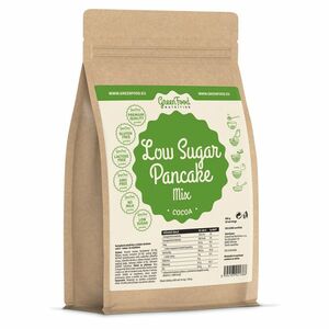 GREENFOOD NUTRITION Low Sugar Pancake Mix kakao lievance 500 g vyobraziť