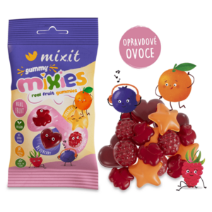 MIXIT Ovocné mixies prírodné želé cukríky 35 g vyobraziť