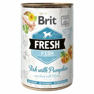 BRIT Fresh Fish with Pumpkin konzerva pre psov 400 g vyobraziť