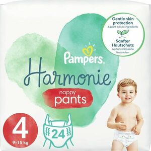 Pampers Harmonie Pants Size 4 plienkové nohavičky 9-15 Kg 24 ks vyobraziť