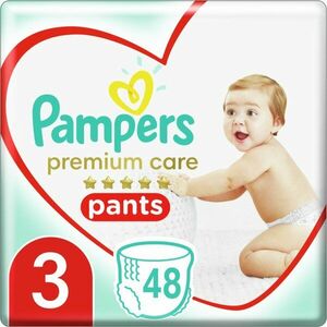 Pampers Premium Care Pants Midi Size 3 plienkové nohavičky 6-11kg 48 ks vyobraziť