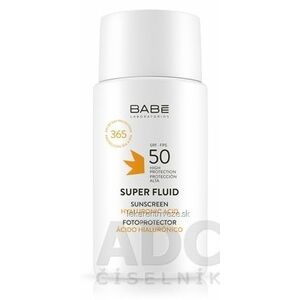 BABÉ SUPER FLUID SPF50 číry fluid s ochranným faktorom pre všetky typy pleti 1x50 ml vyobraziť