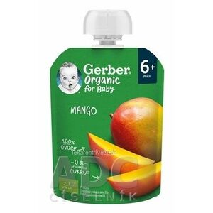 Gerber Organic Kapsička Mango bio ovocná desiata (od ukonč. 6. mesiaca) 1x90 g vyobraziť