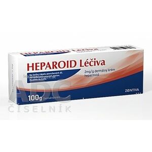 Heparoid Léčiva crm der (tuba Al) 1x100 g vyobraziť