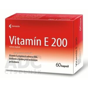 Noventis Vitamín E 200 cps 1x60 ks vyobraziť
