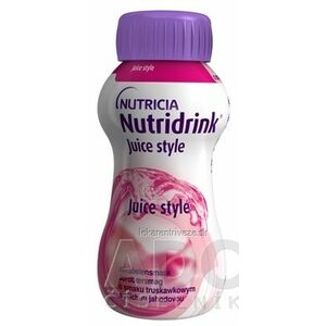 Nutridrink Juice Style s jahodovou príchuťou (inov.2021) 4x200 ml vyobraziť